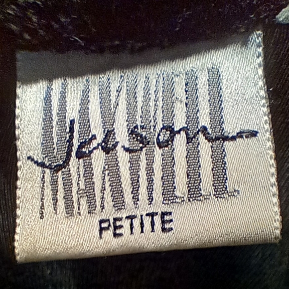 Jason Maxwell Petite Large Plaid Button-Up Long Sleeve Shirt - Picture 4 of 8